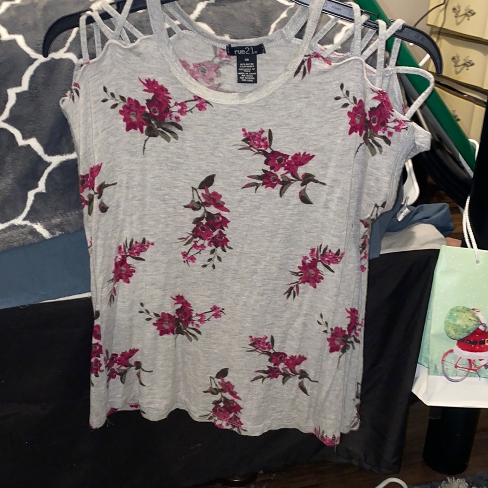 Off the shoulder shirt